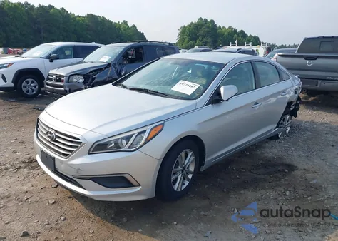 2016 Hyundai Sonata из США, поврежденный, VIN 5NPE24AF1GH400012